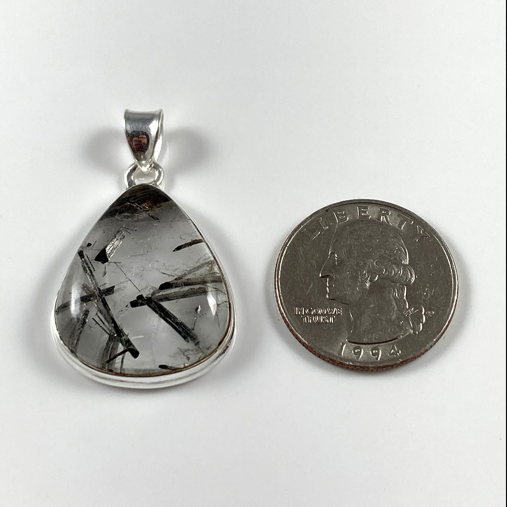Black Rutile Pendant