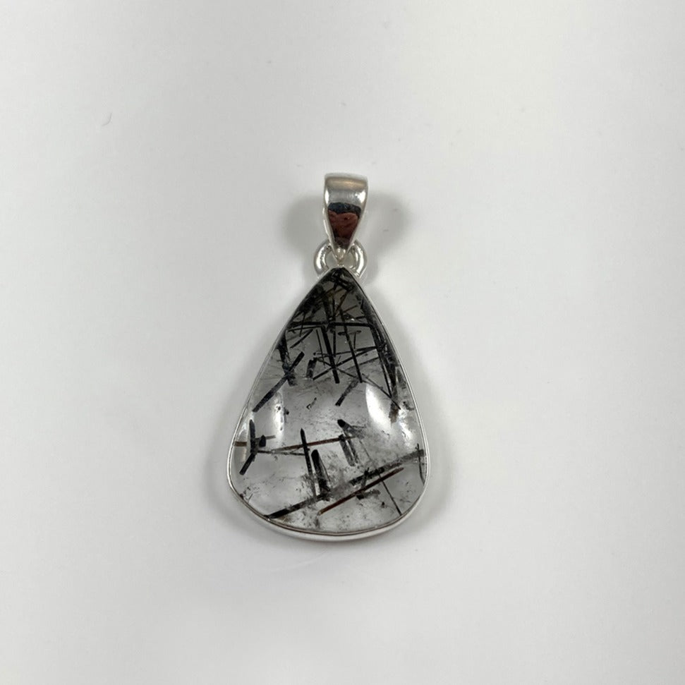 Black Rutile Pendant