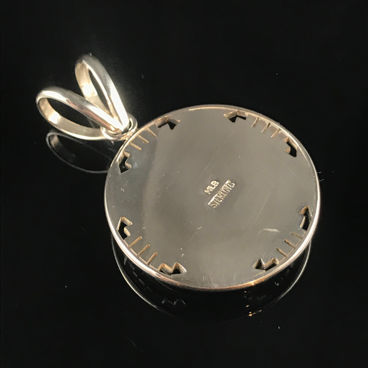 Sterling Silver & Turquoise Pendant