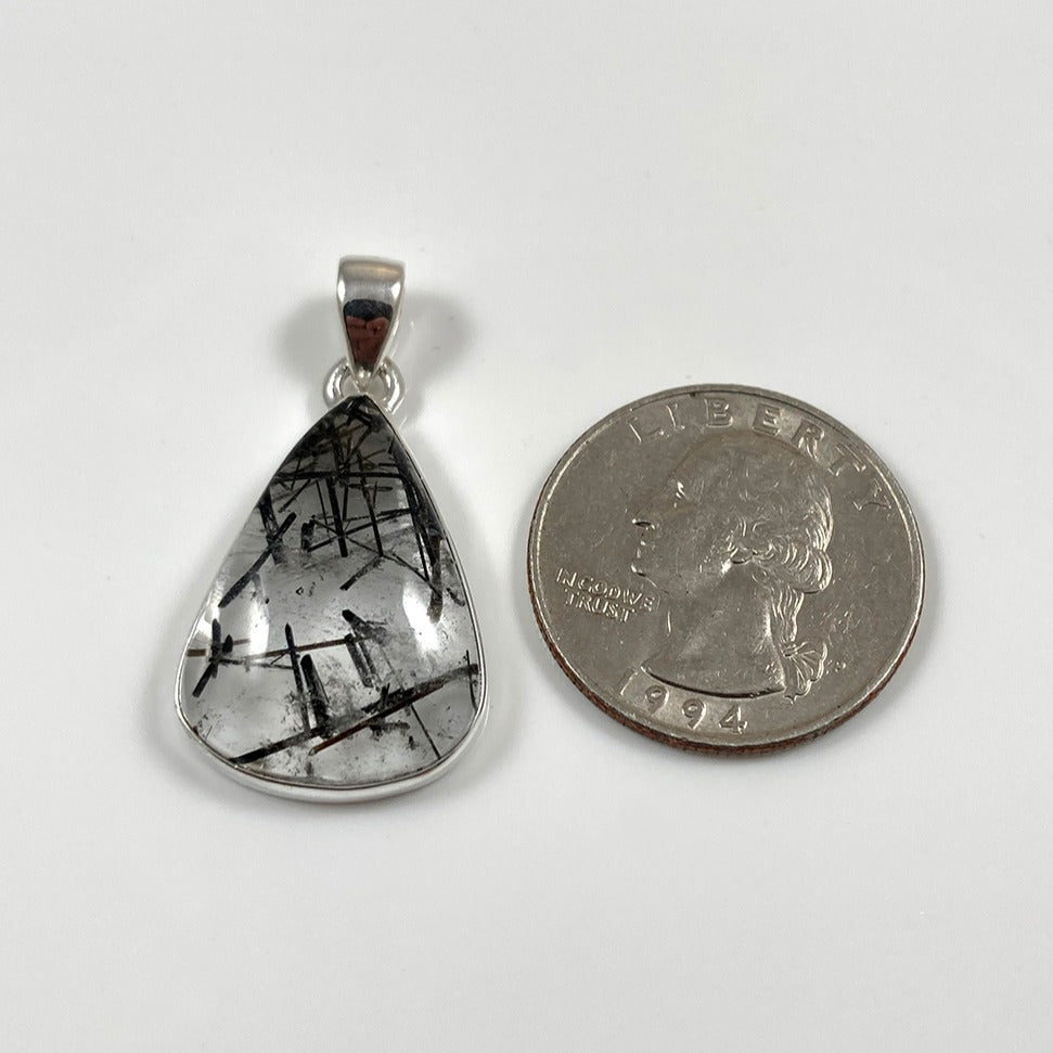 Black Rutile Pendant