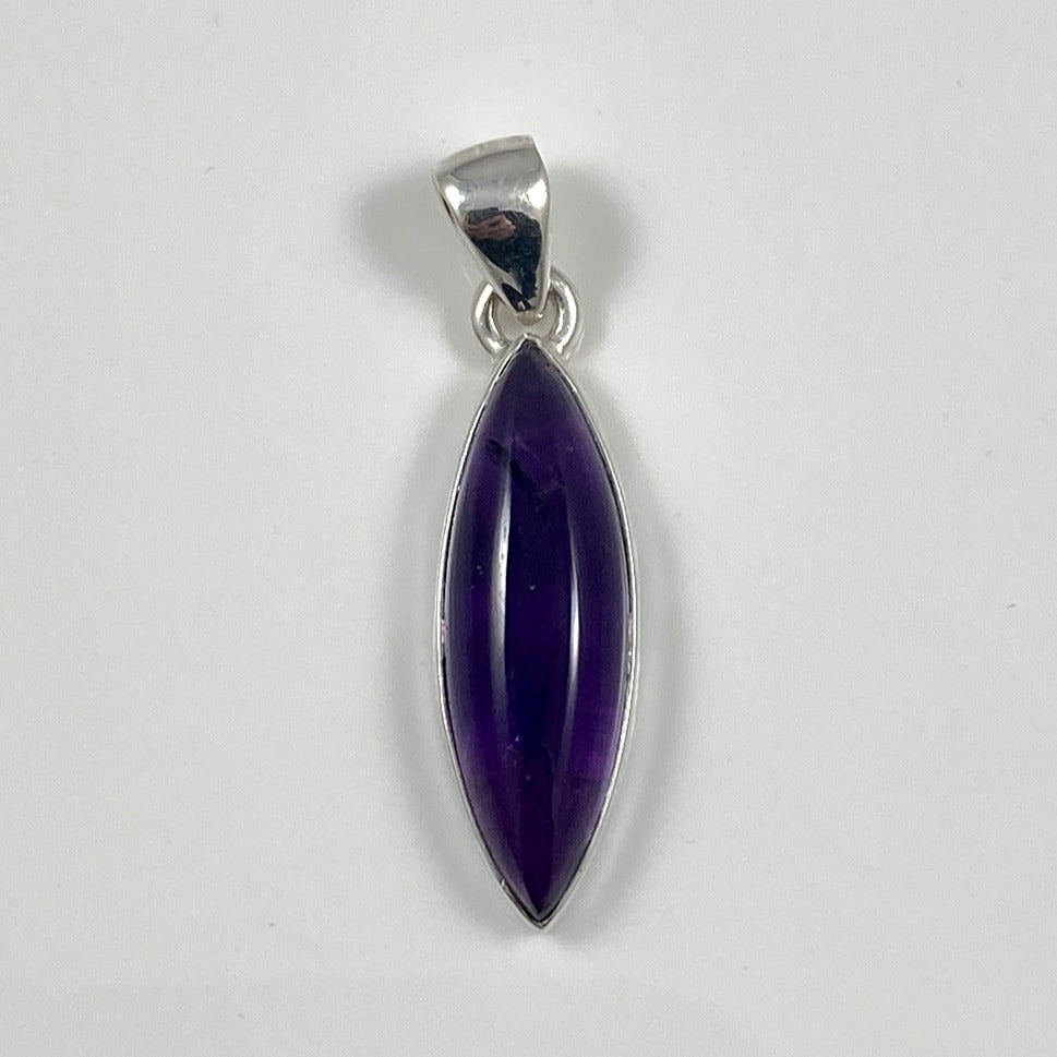 Amethyst Cabachon Pendant