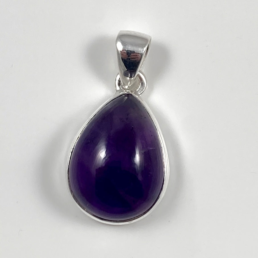 Amethyst Cabachon Pendant