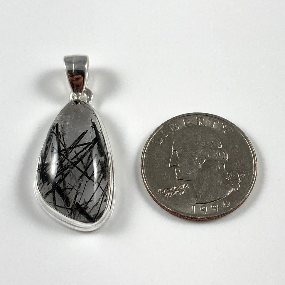 Black Rutile Pendant