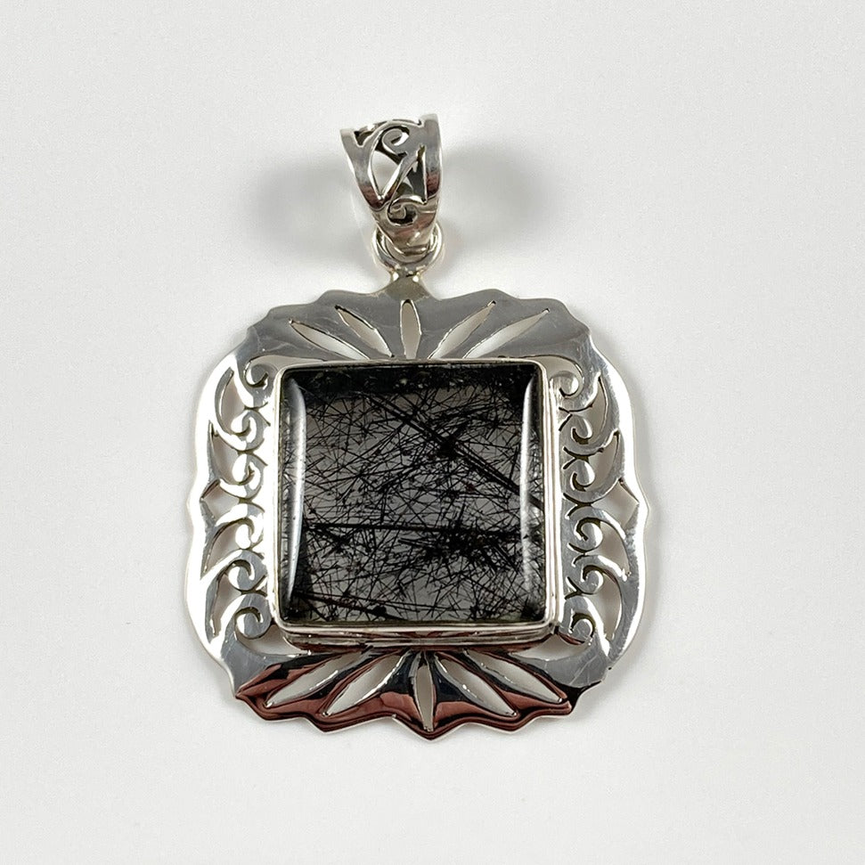 Black Rutile Pendant
