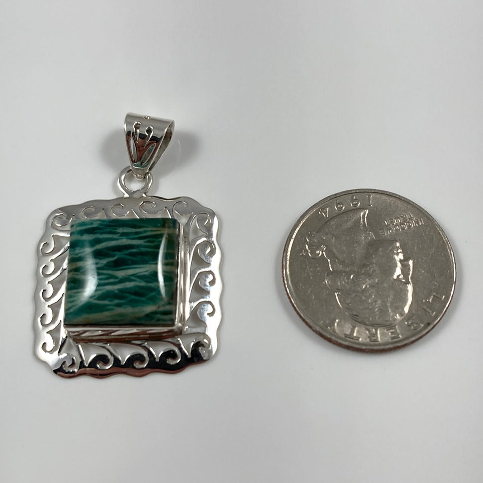 Amazonite Pendant