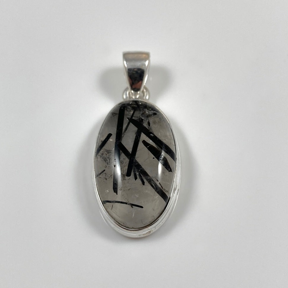 Black Rutile Pendant