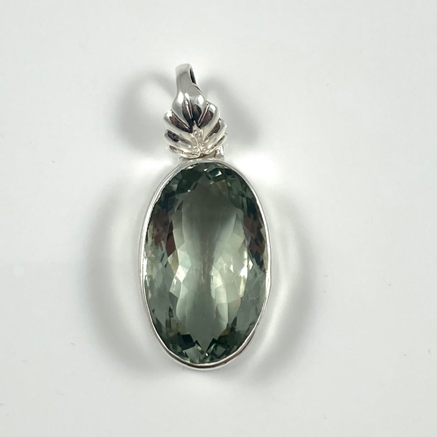 Green Amethyst Pendant