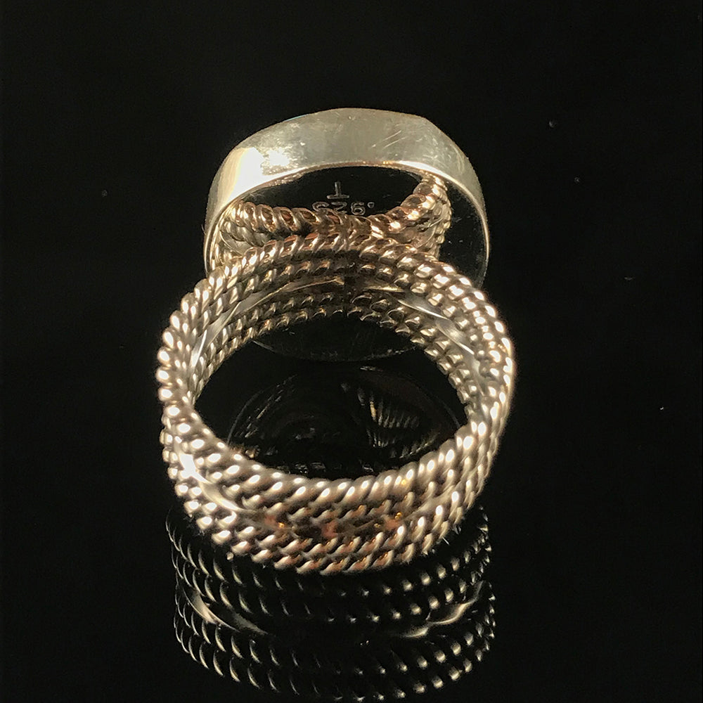 Turquoise & Sterling Silver Ring