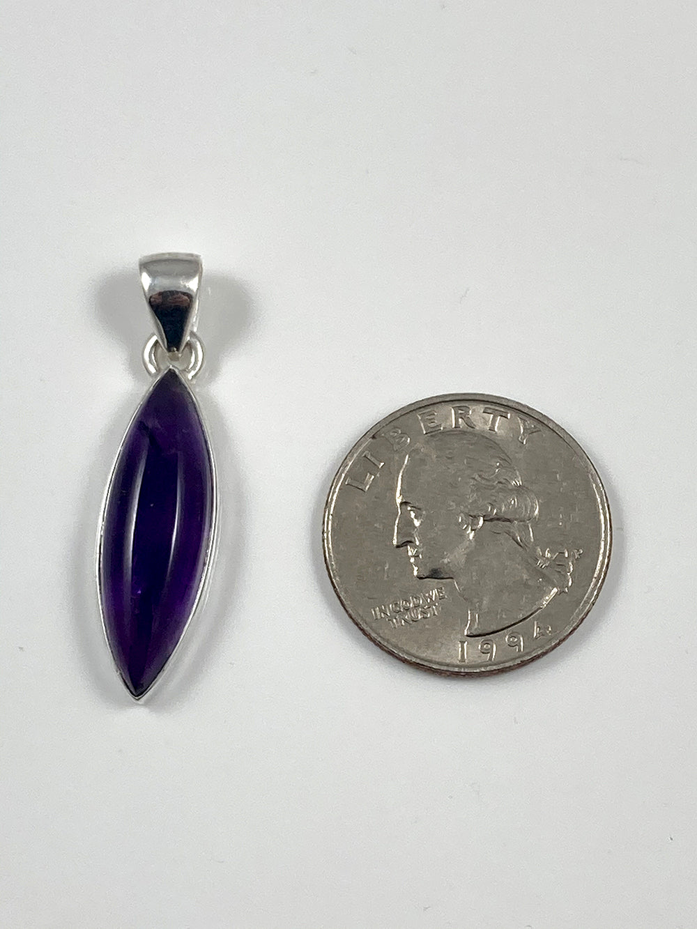 Amethyst Cabachon Pendant