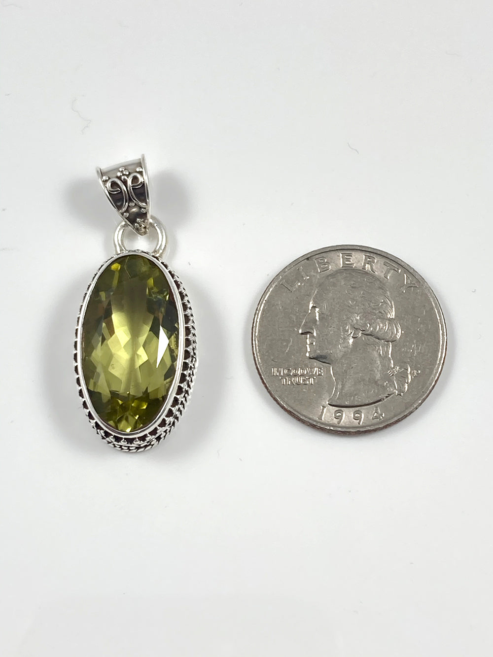 Lemon Topaz Pendant