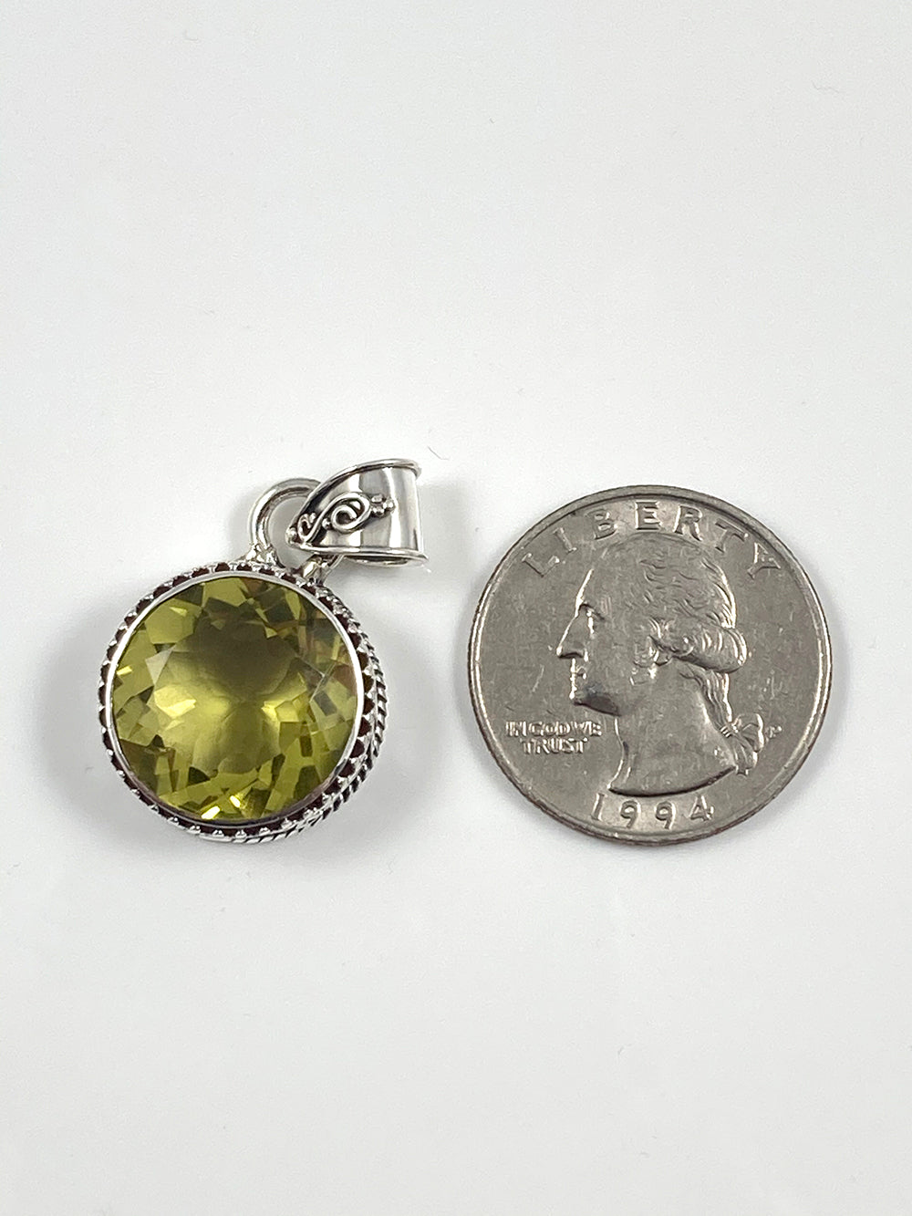 Lemon Topaz Pendant