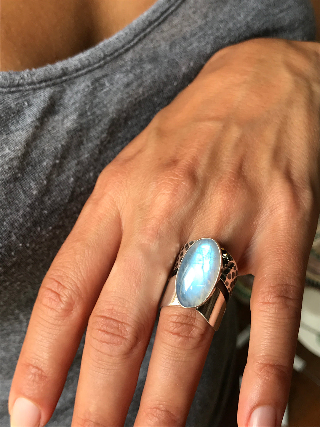 Moonstone Ring