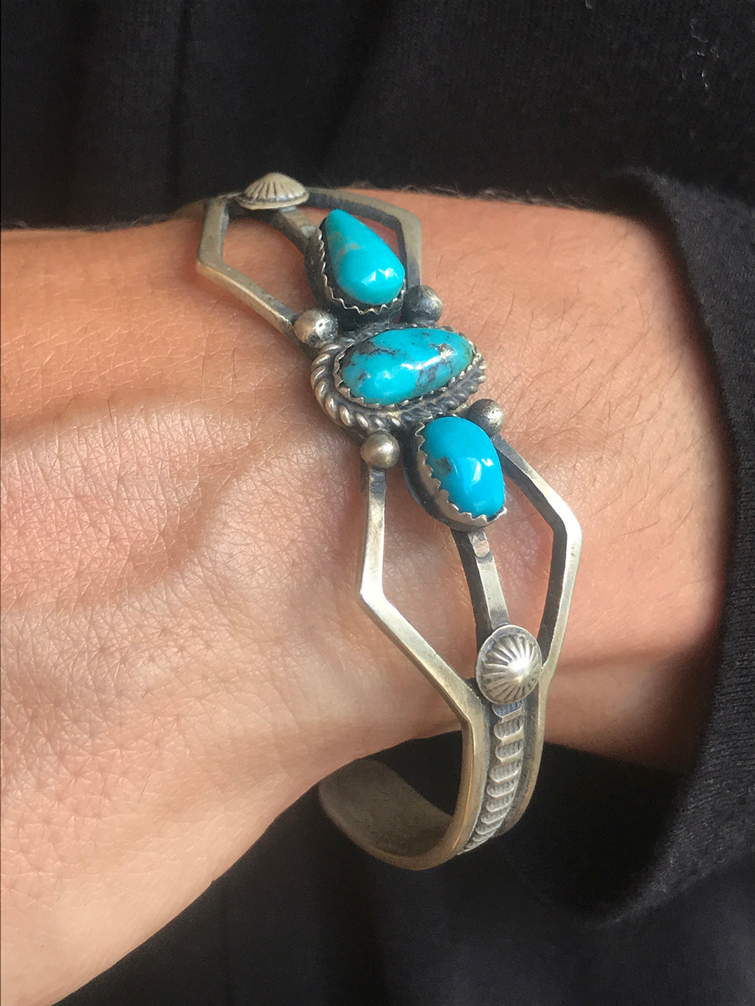 Turquoise & Sterling Silver Bracelet