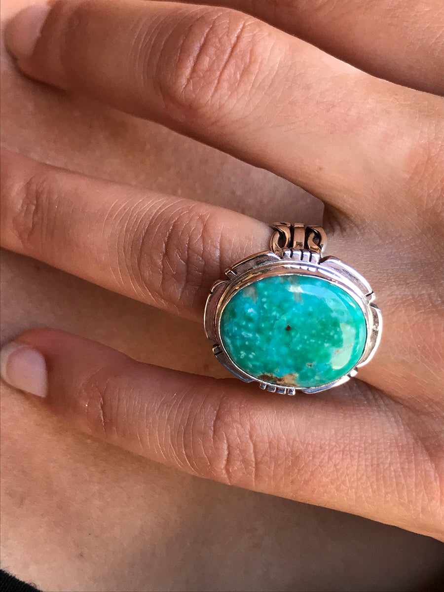 Sterling Silver & Turquoise Ring