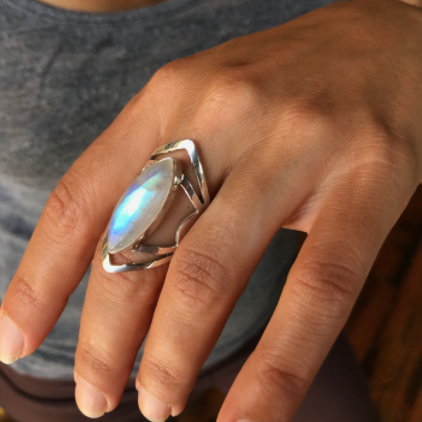 Moonstone Ring