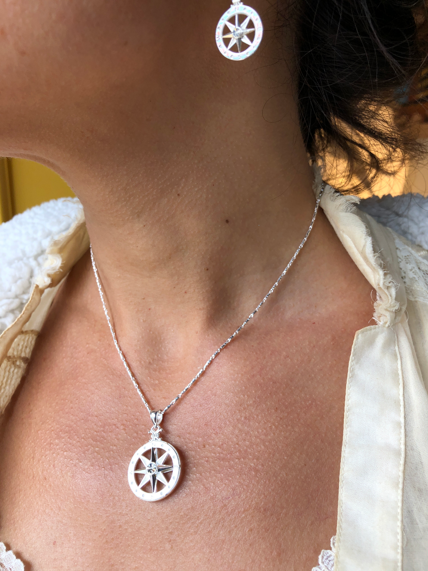 Pendant- Compass Rose