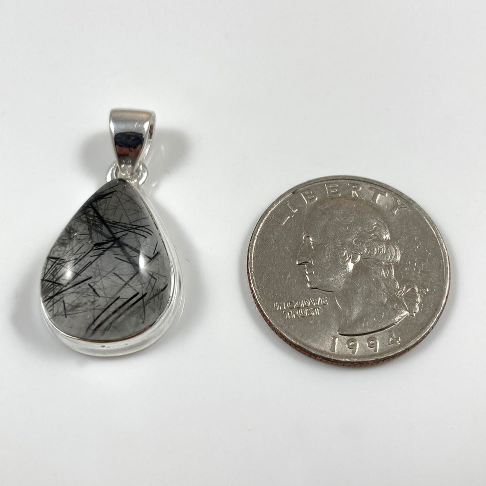 Black Rutile Pendant
