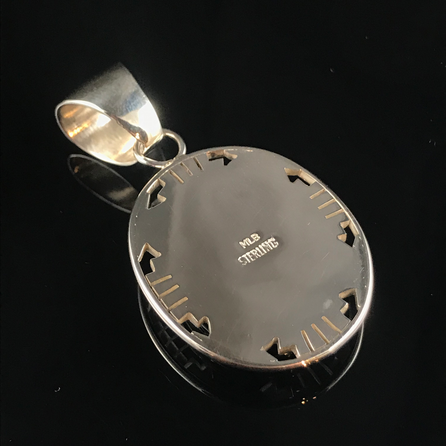 Sterling Silver & Turquoise Pendant