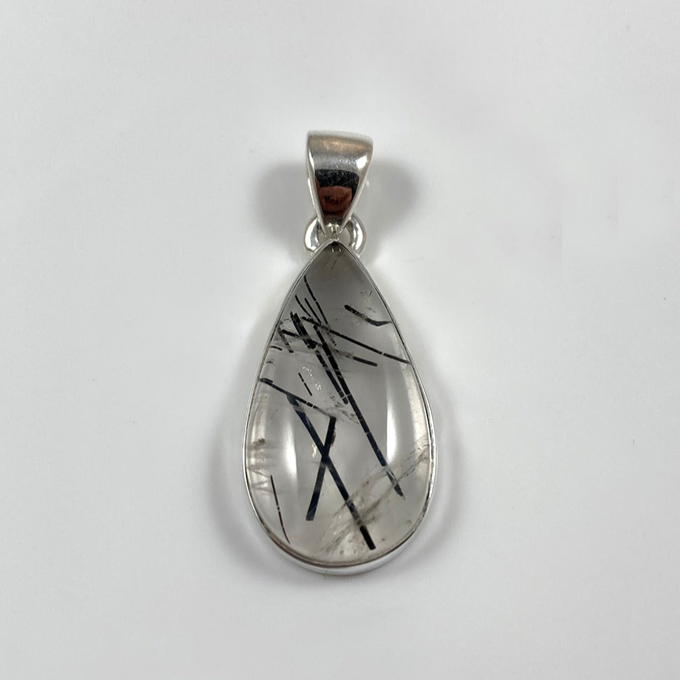 Black Rutile Pendant
