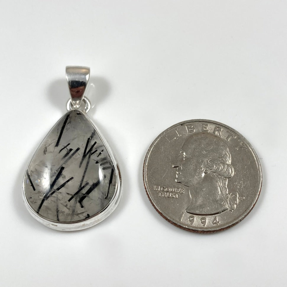 Black Rutile Pendant
