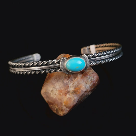 Turquoise & Sterling Silver Bracelet