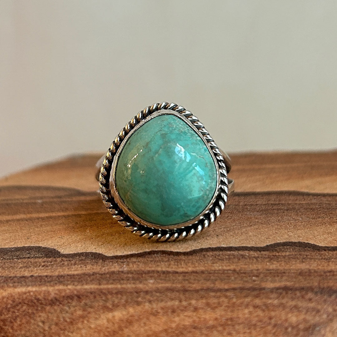 Turquoise and Sterling Silver Ring