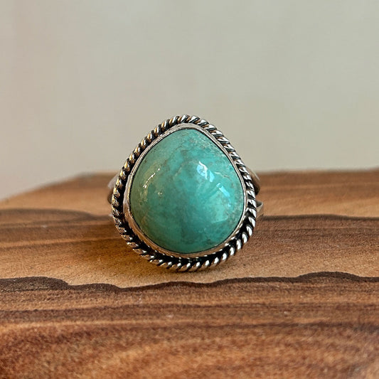 Turquoise and Sterling Silver Ring