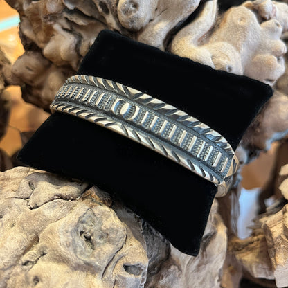 Navajo Sterling Silver Bracelet Mens/Womens