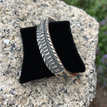 Navajo Sterling Silver Bracelet Mens/Womens
