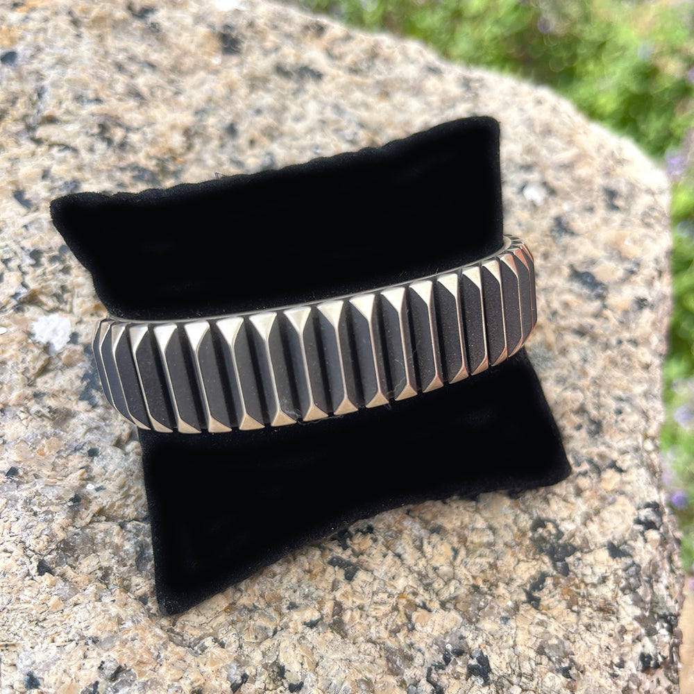 Navajo Sterling Silver Bracelet Mens/Womens