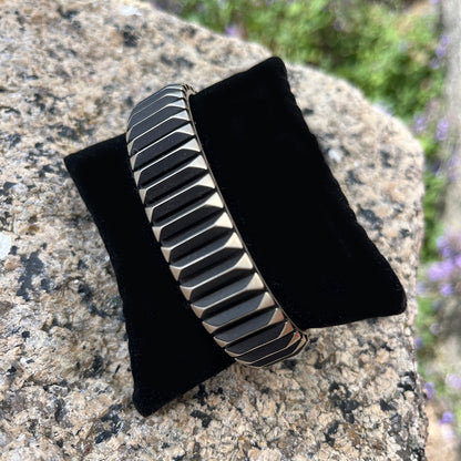 Navajo Sterling Silver Bracelet Mens/Womens