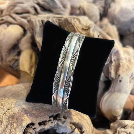 Navajo Sterling Silver Bracelet Mens/Womens