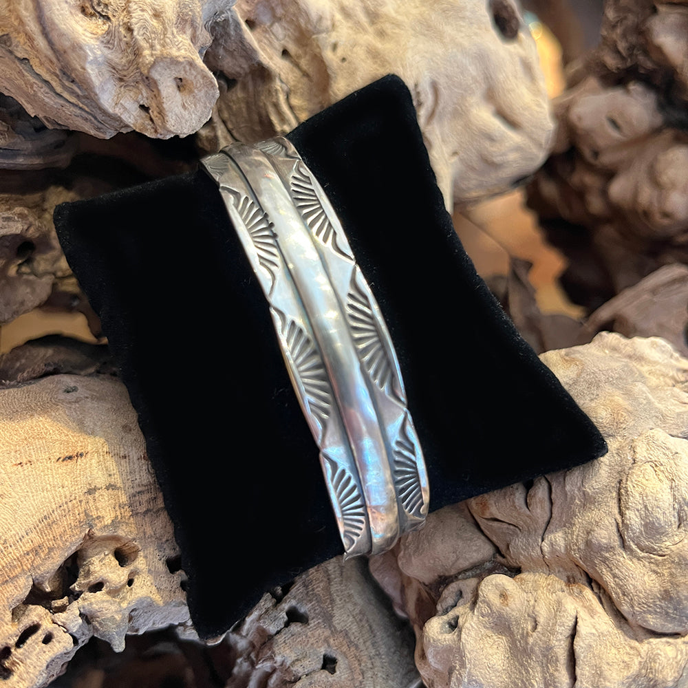 Navajo Sterling Silver Bracelet Mens/Womens