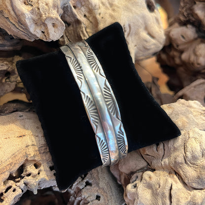 Navajo Sterling Silver Bracelet Mens/Womens