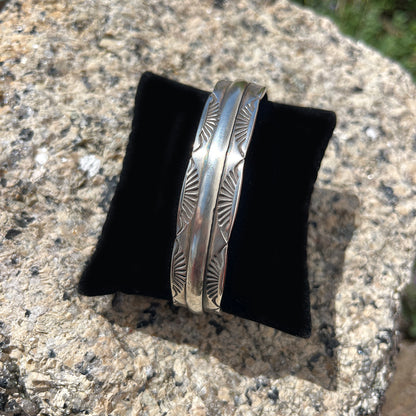 Navajo Sterling Silver Bracelet Mens/Womens