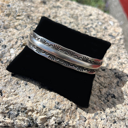 Navajo Sterling Silver Bracelet Mens/Womens