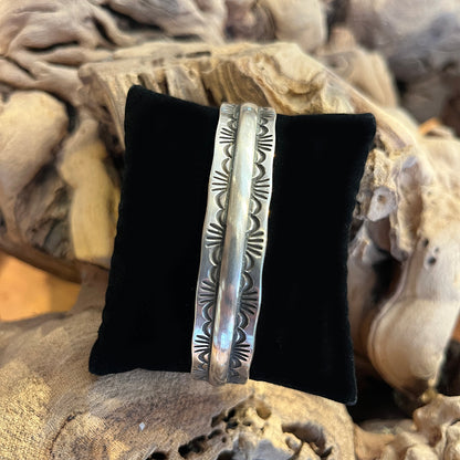 Navajo Sterling Silver Bracelet Mens/Womens