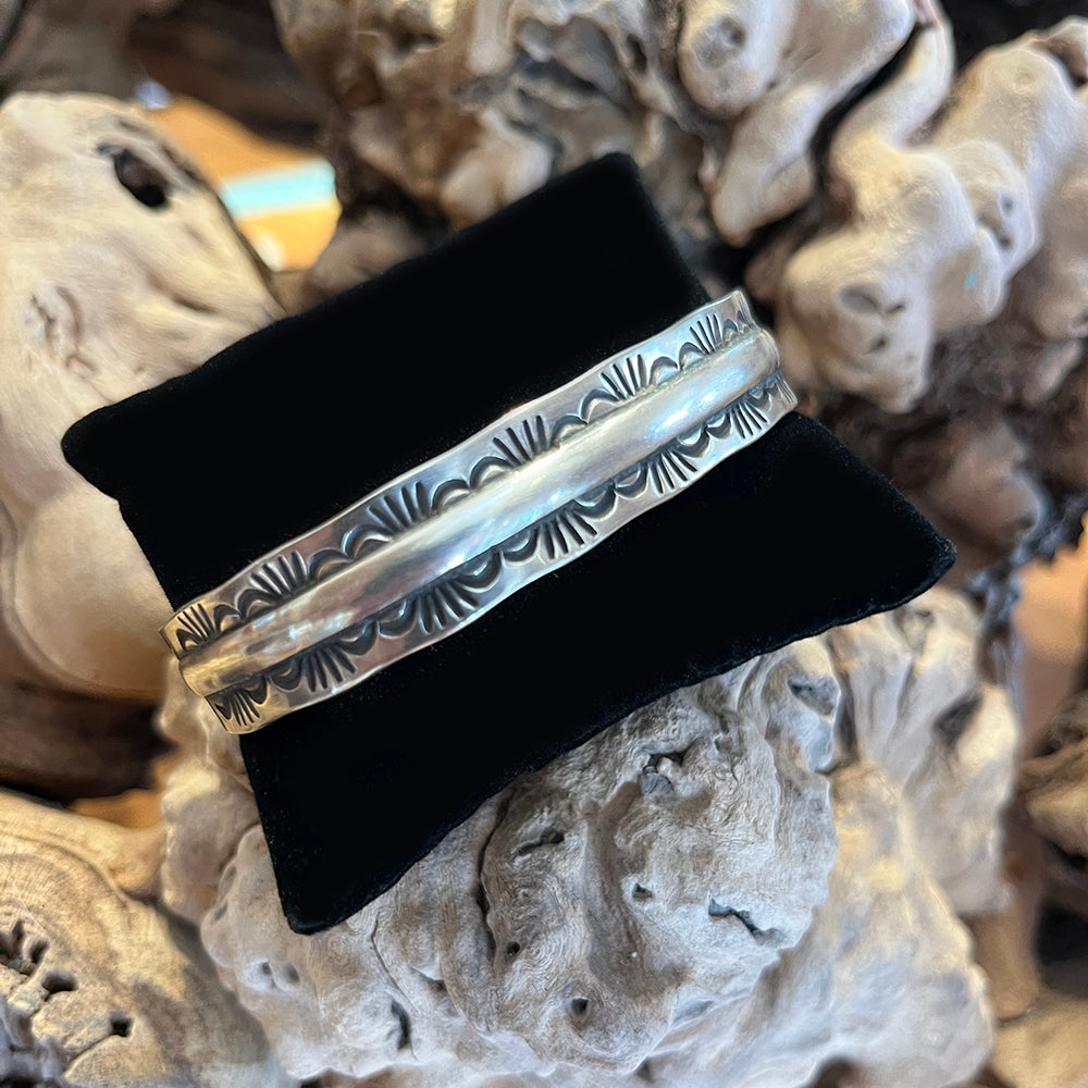 Navajo Sterling Silver Bracelet Mens/Womens