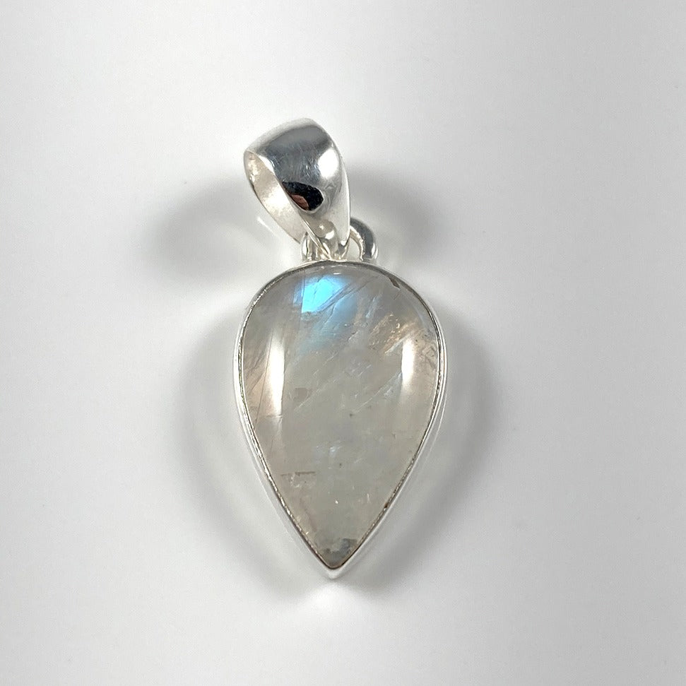 Blue Fire Moonstone Pendant