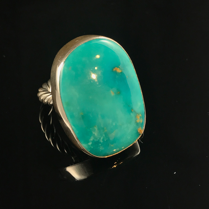 Turquoise Ring & Sterling Silver Ring