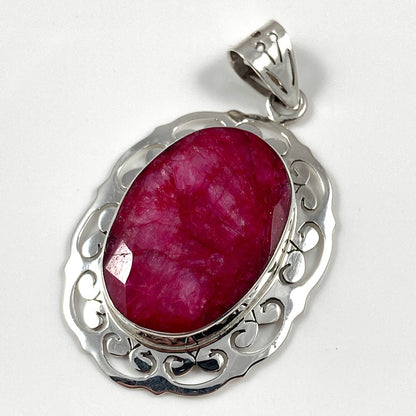 Indian Ruby Pendant