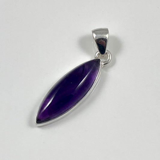 Amethyst Cabachon Pendant