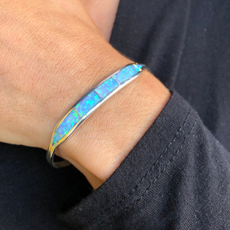 Opal Inlay Bracelet