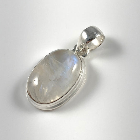 Blue Fire Moonstone Pendant