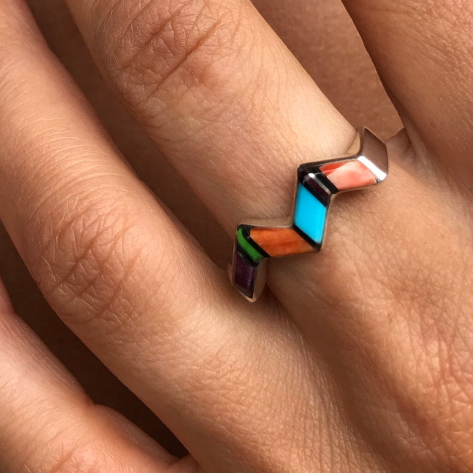 Zuni Inlay Ring