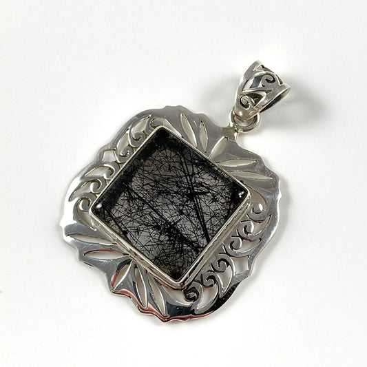 Black Rutile Pendant