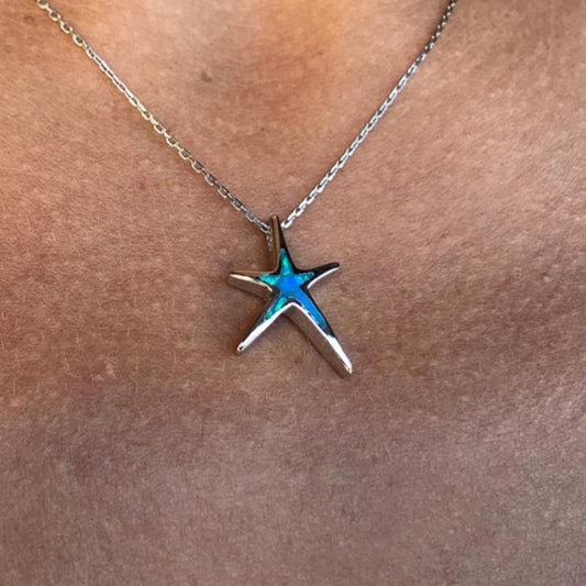 Starfish Opal Pendant