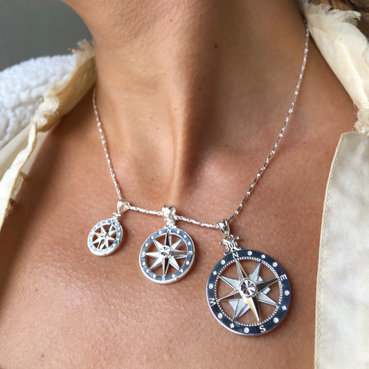 Pendant- Compass Rose