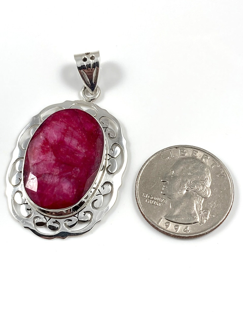 Indian Ruby Pendant