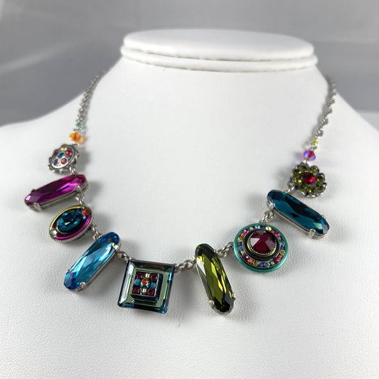 Multicolor Firefly Neckace